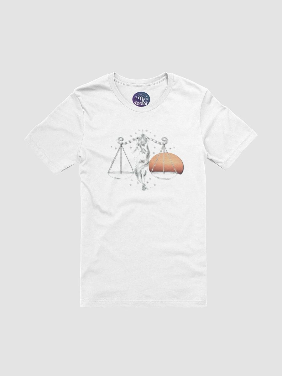 Unisex Libra Zodiac T-Shirt - Celestial Scales Design, Astrology Gift product image (83)