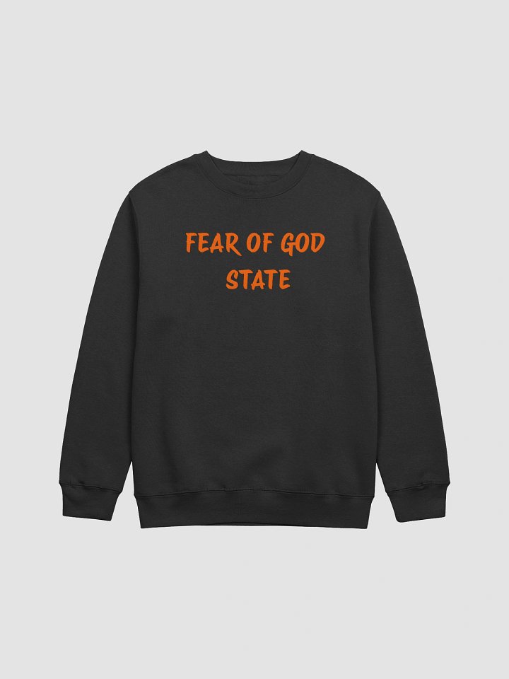 Lane Seven Premium Crewneck Sweatshirt (Fear of God Lettering) product image (1)