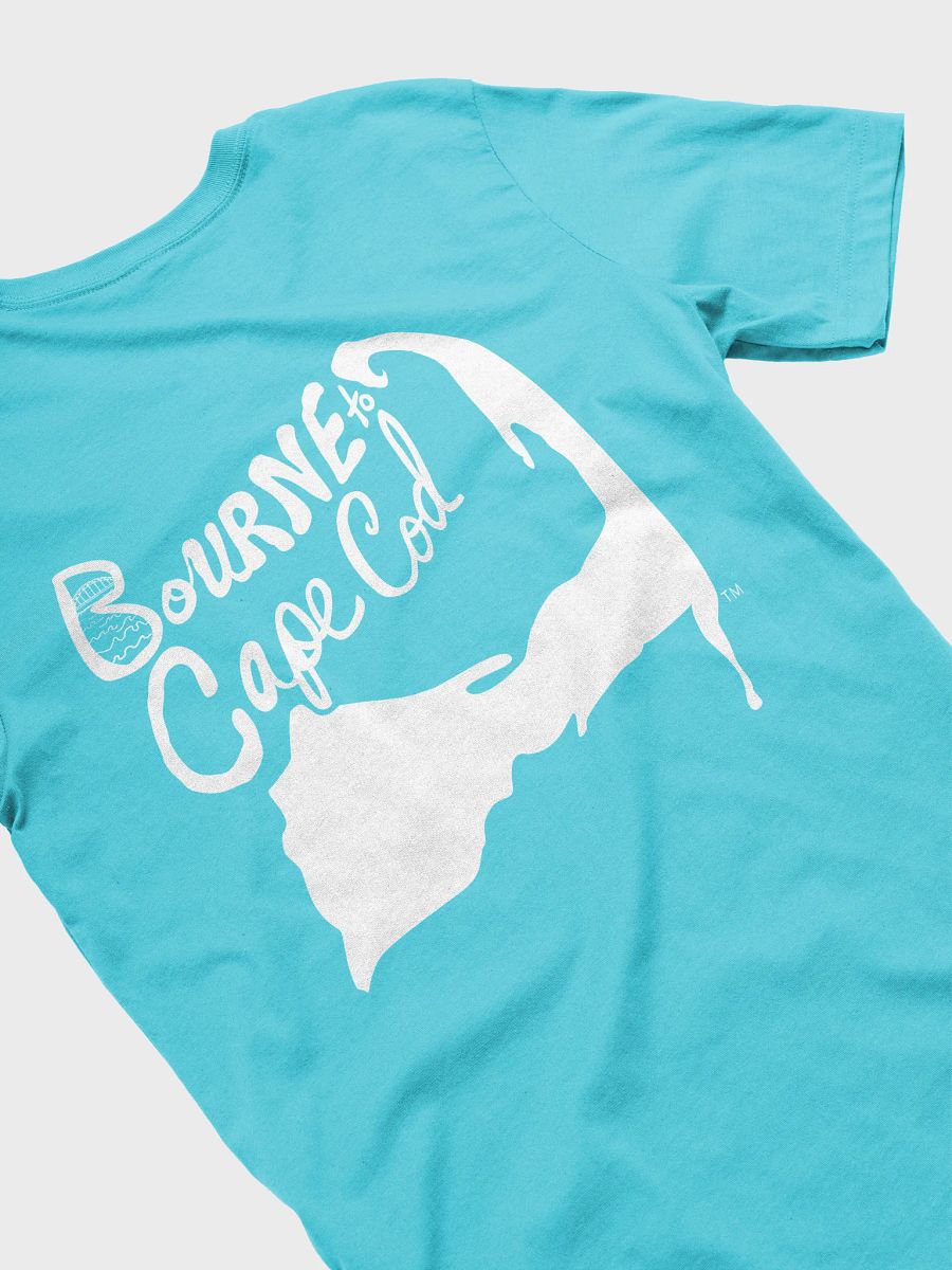 Men's | BOURNE to Cape Cod™ | Supersoft T-Shirt by Bella+Canvas | White Logo on Bright Colors product image (6)