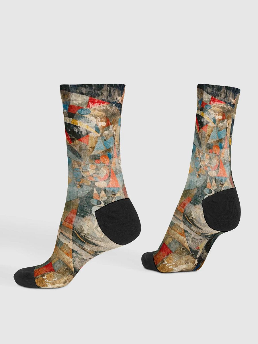 EcoArt Crew: Moon Goddess: Premium Sustainable Socks product image (4)
