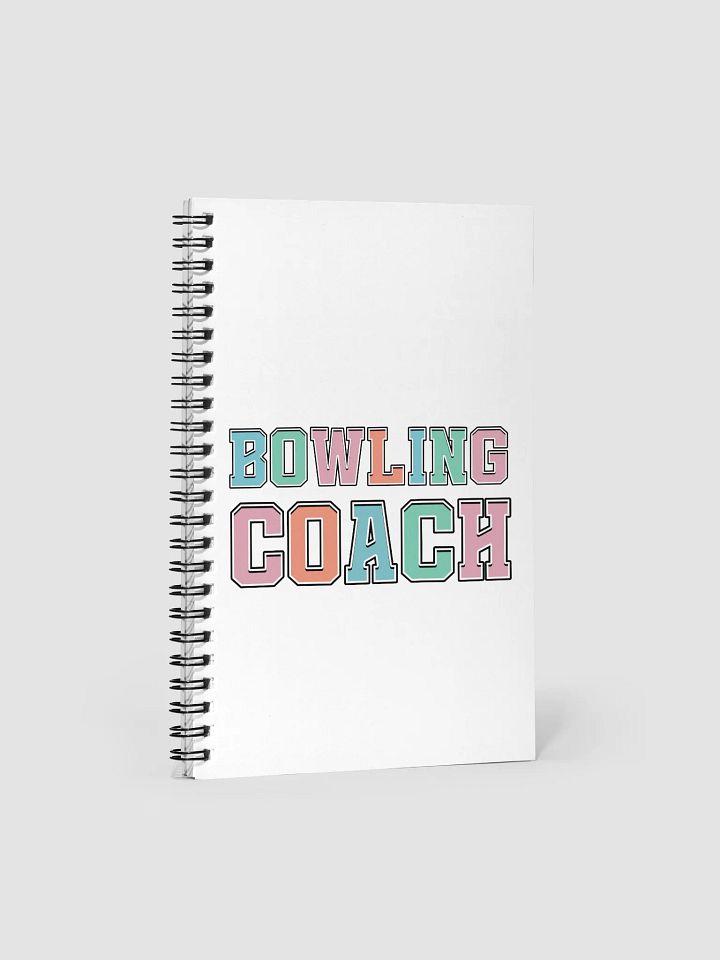 Bowling Coach Vibrant Notebook product image (2)