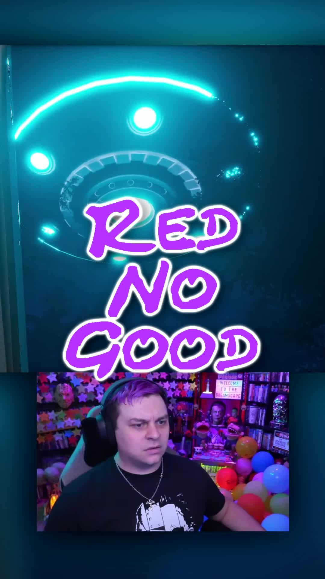 RED NO GOOD COLOR! #theyarehere #theyareherealienabductionhorror #indiehorror #scifi #alien #twitch #twitchstreamer #horror #horrorstreamer #jumpscare #twitchtok #horrortok