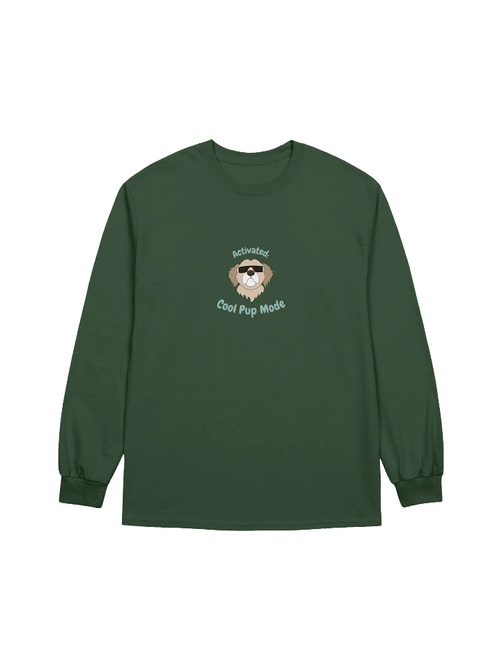Cool Pup Mode Cotton Long Sleeve T-Shirt product image (29)