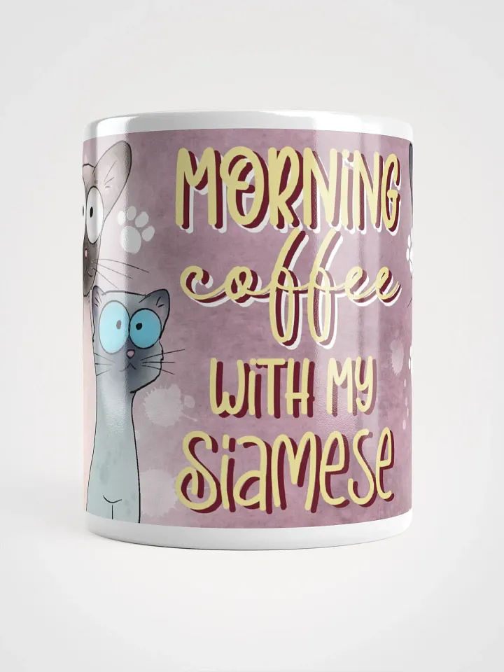 Morning Coffee with My Siamese Mug product image (2)
