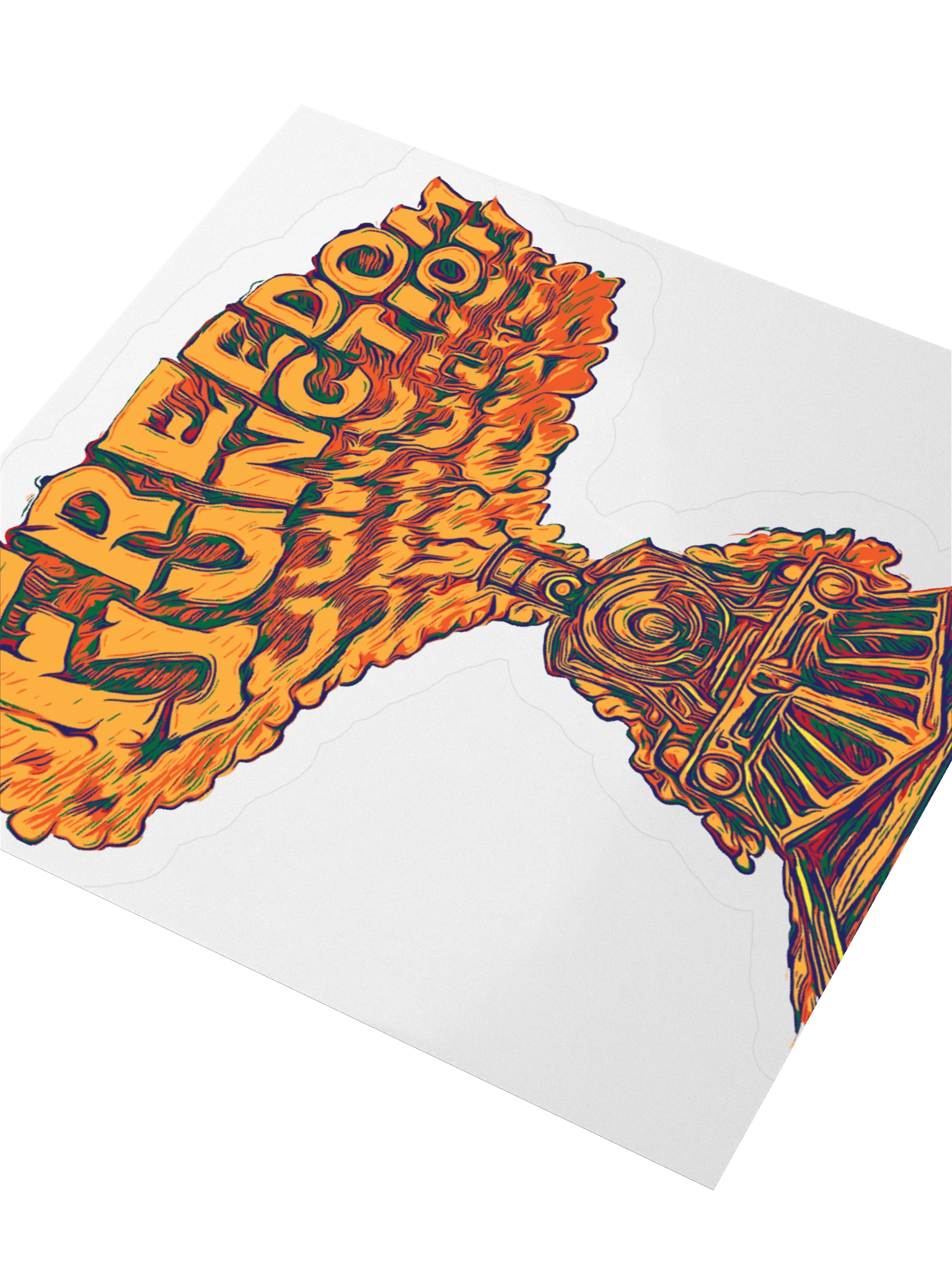 Freedom Sticker product image (3)