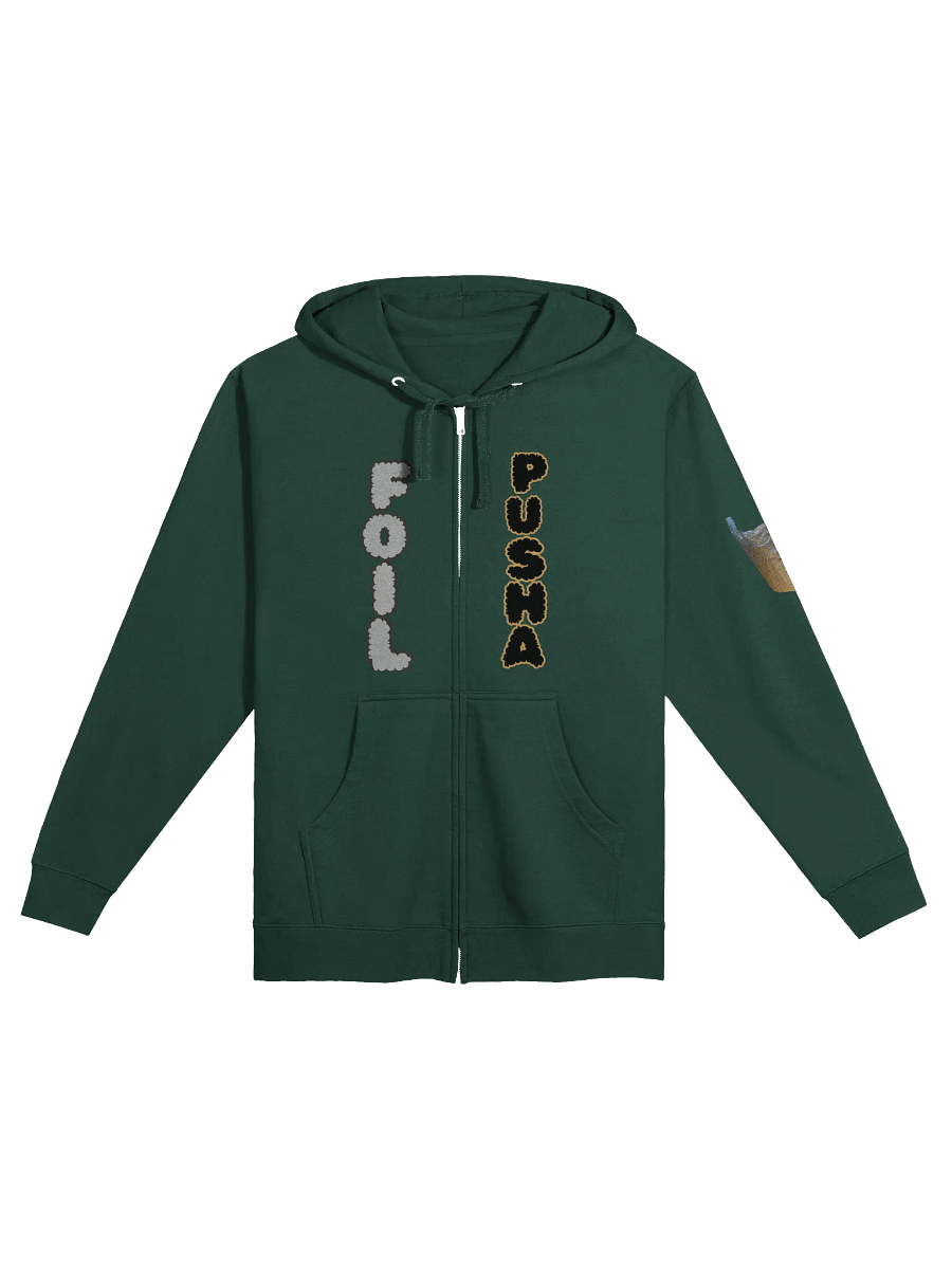 Foil Pusha Collective ZIP UP Fleece Hoodie product image (2)