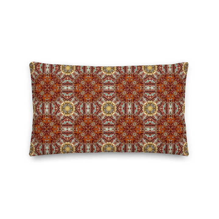 Arabesque premium pillow (Reversible and in 3 sizes/shapes) product image (1)