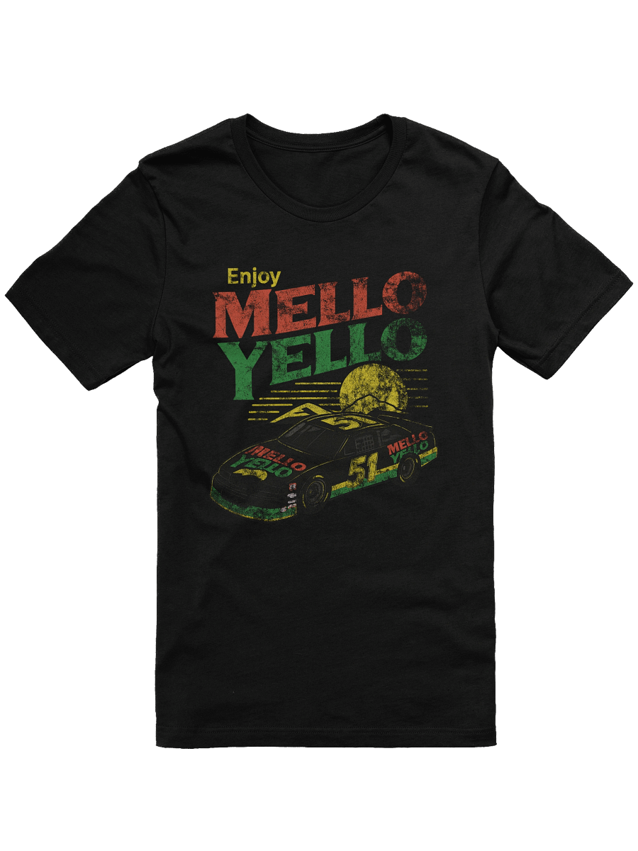 Mello Yello Racing T-Shirt – Days of Thunder Parody NASCAR 51 Tee product image (1)
