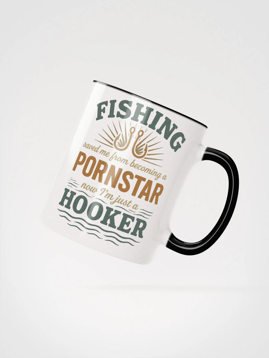 Vintage Fishing Hooker Humor Coffee Mug – Funny Gift product image (10)