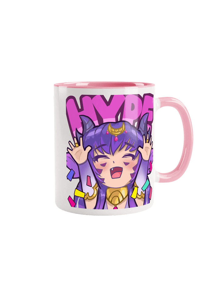 CosmicChroma - Vtuber HYPE Twitch Emote - Ceramic Mug product image (1)