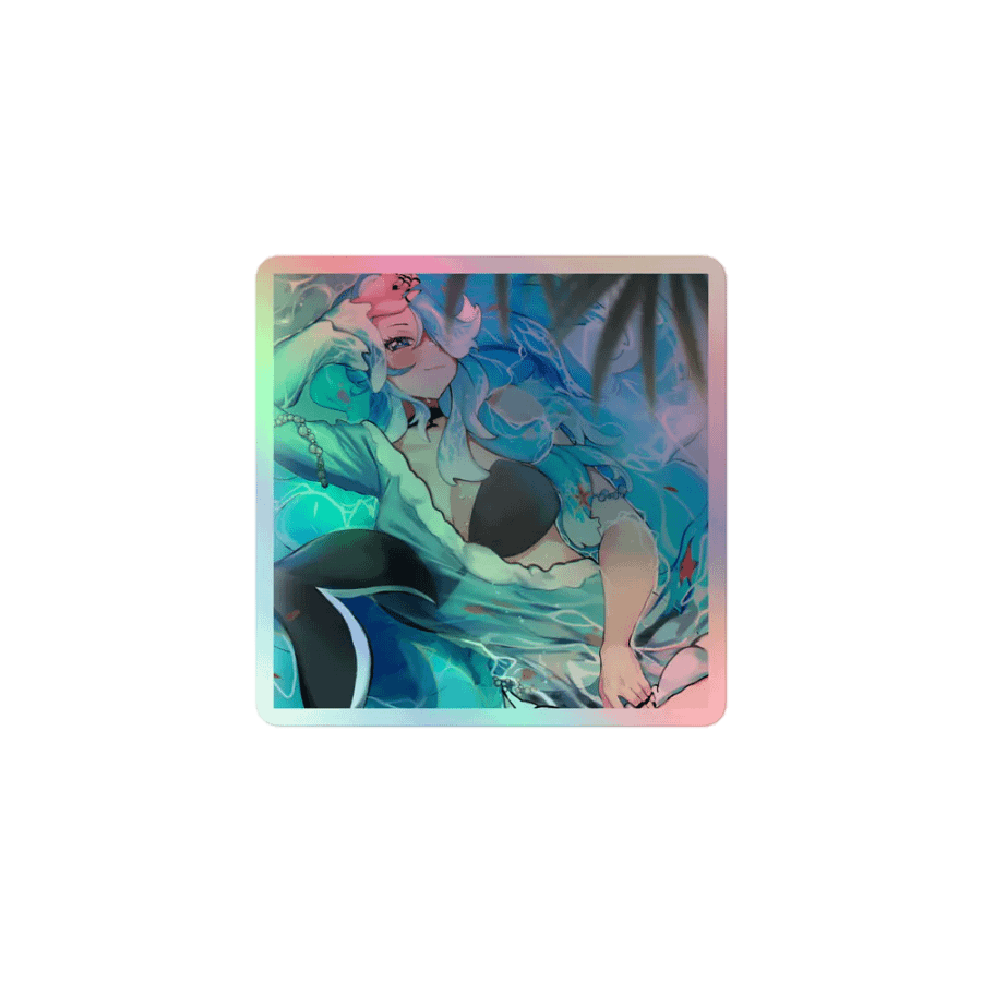 Star Form Holographic Sticker product image (1)