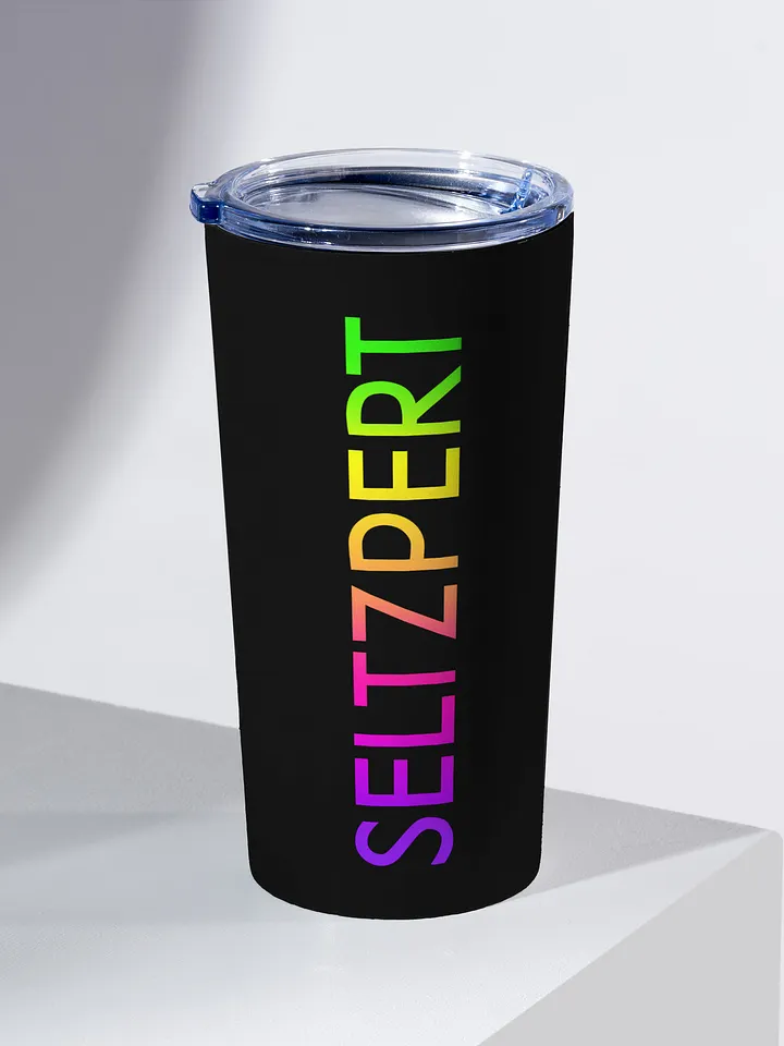 Seltzpert Drink Tumbler (Black) | Rainbow Paradise product image (2)