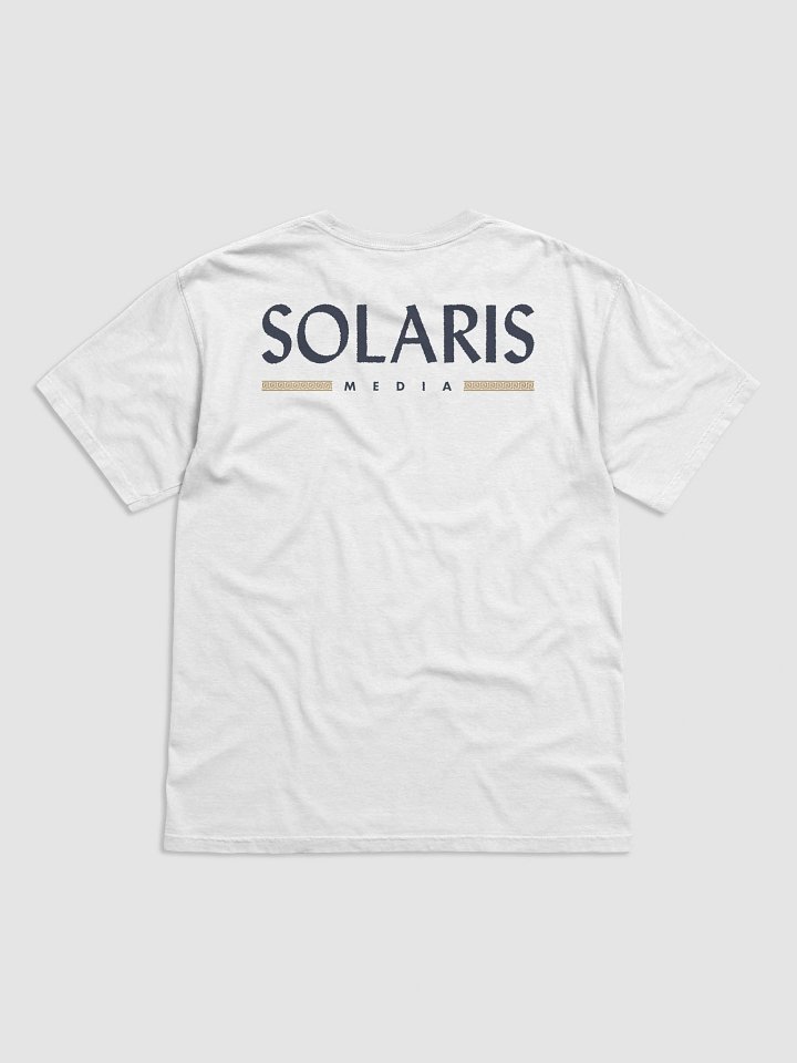 Solaris Logo + Back Print Tee (Light Variant) product image (2)