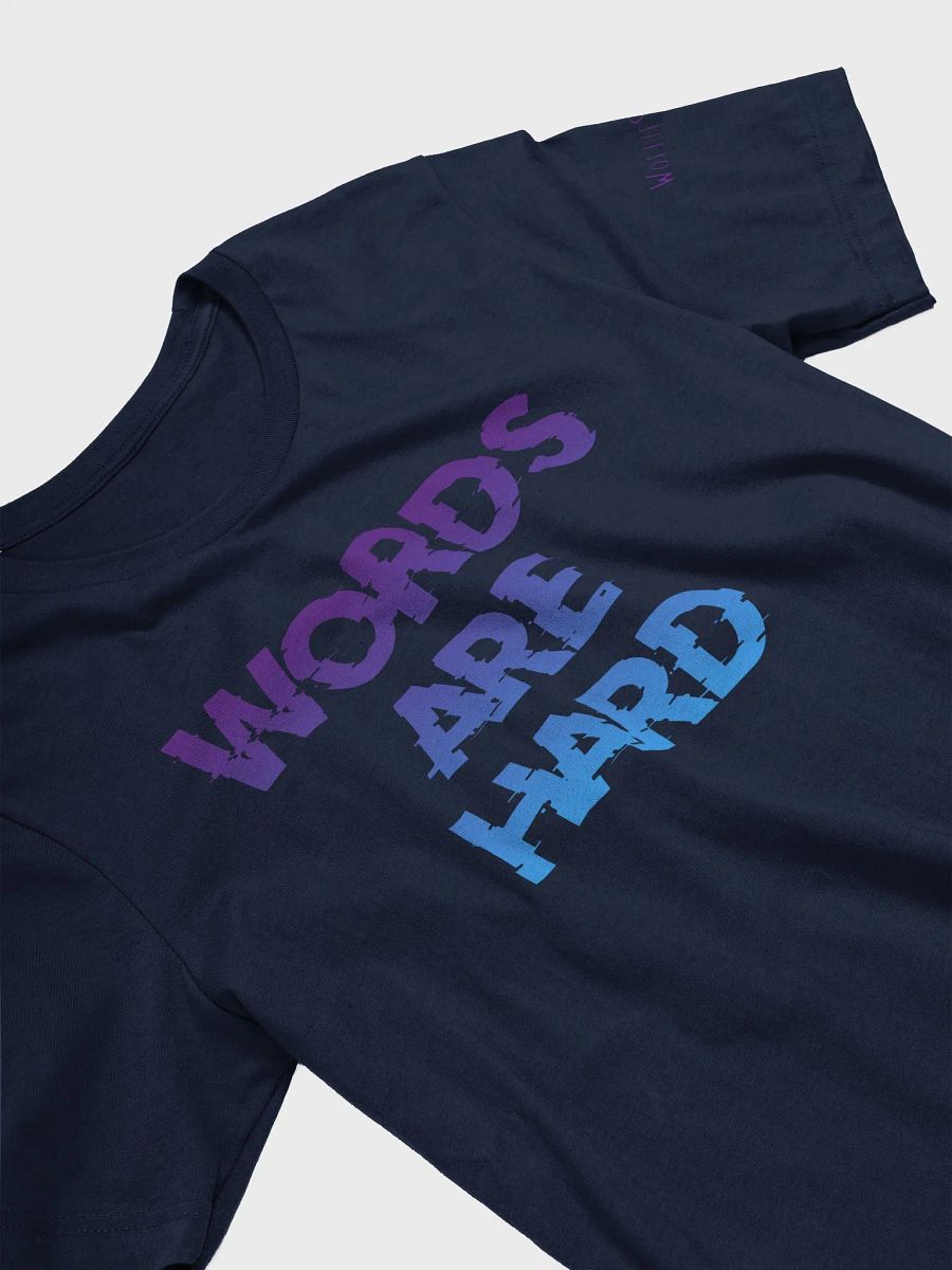 Words Are Hard Shirt product image (21)
