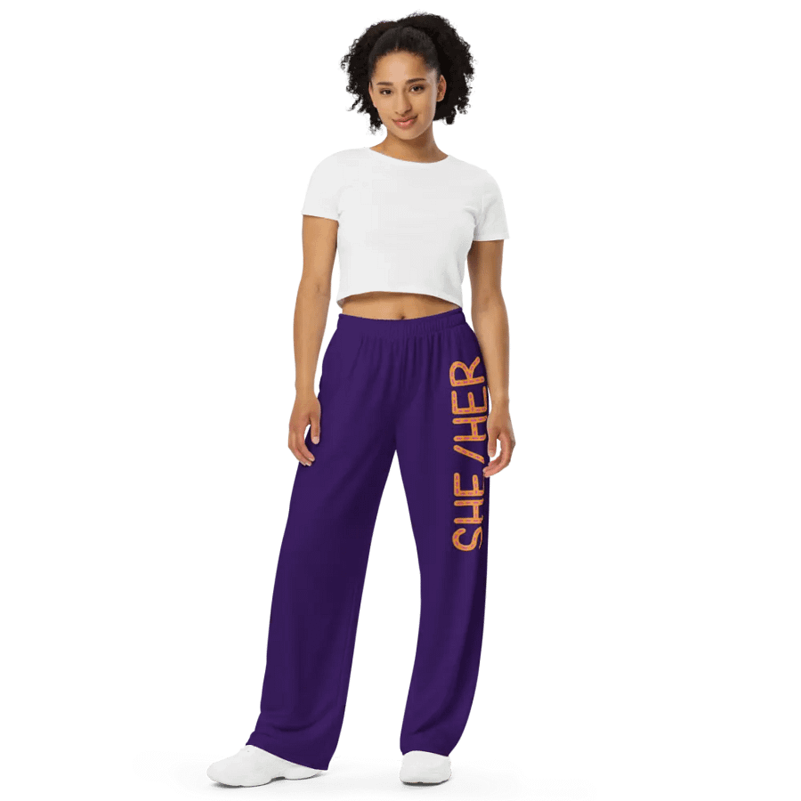 SHE/HER Pronoun Pants product image (3)