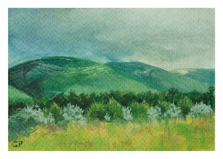 Stormy Hills - Art Print product image (1)