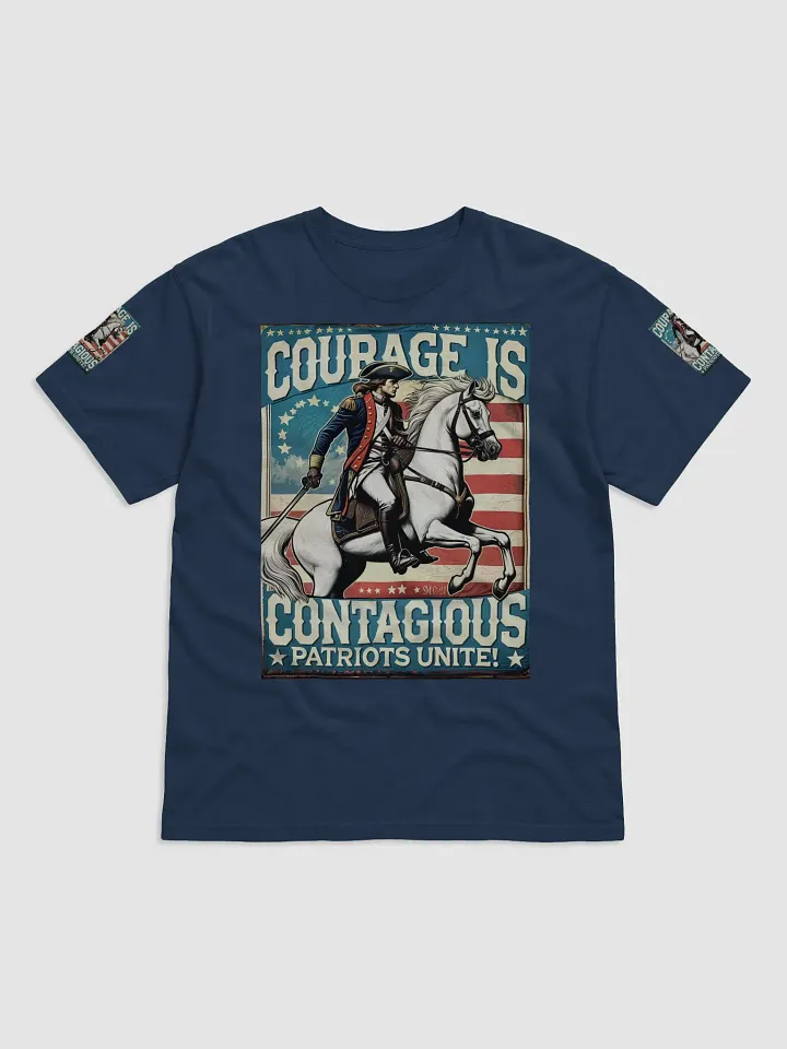American Revolution Courage Military Poster Tee product image (11)
