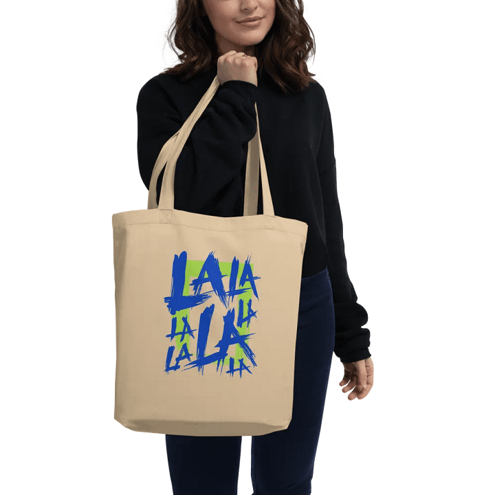 La La La Eco-Friendly Tote Bag product image (2)