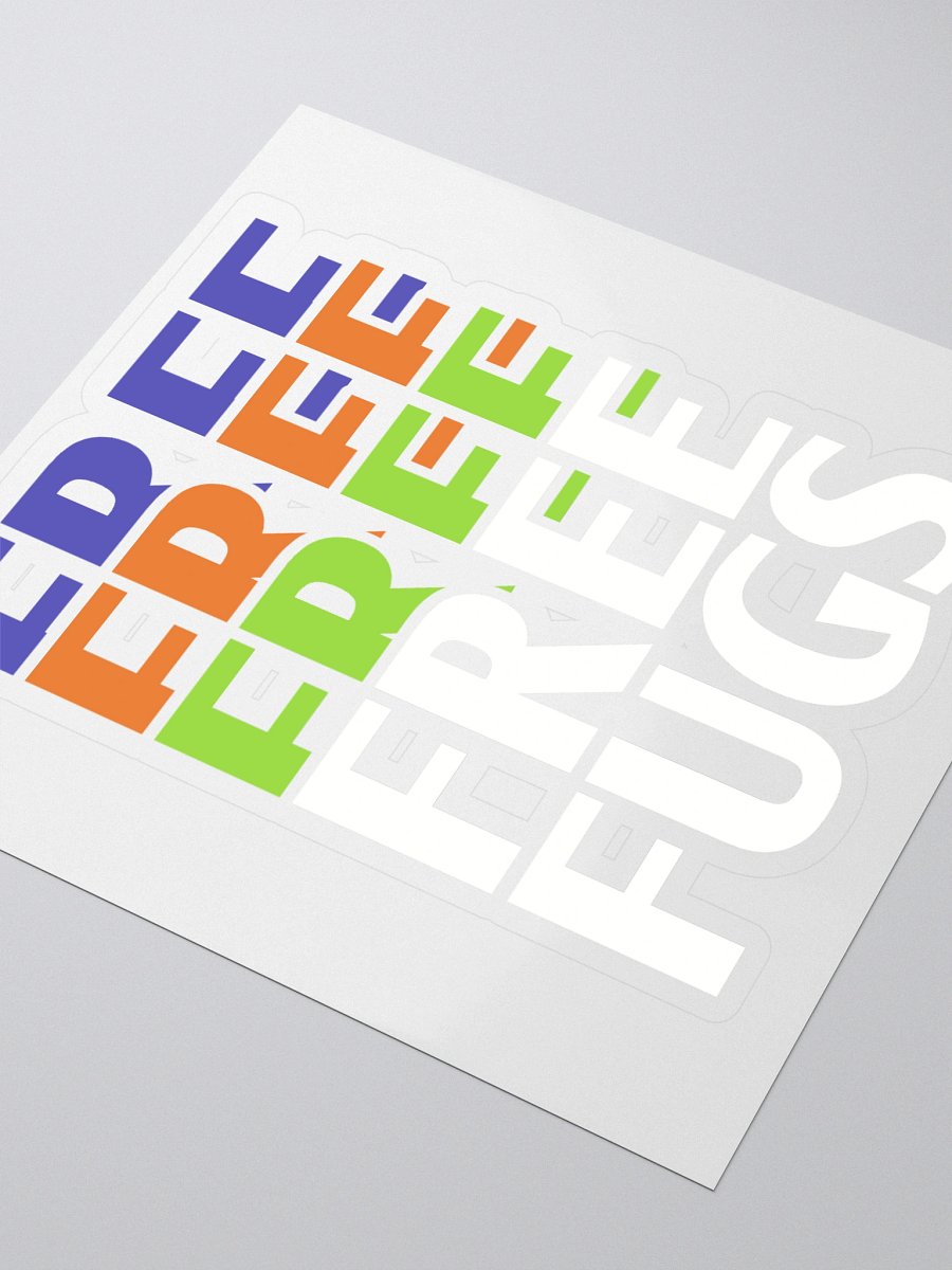 Free Fugs Sticker product image (3)