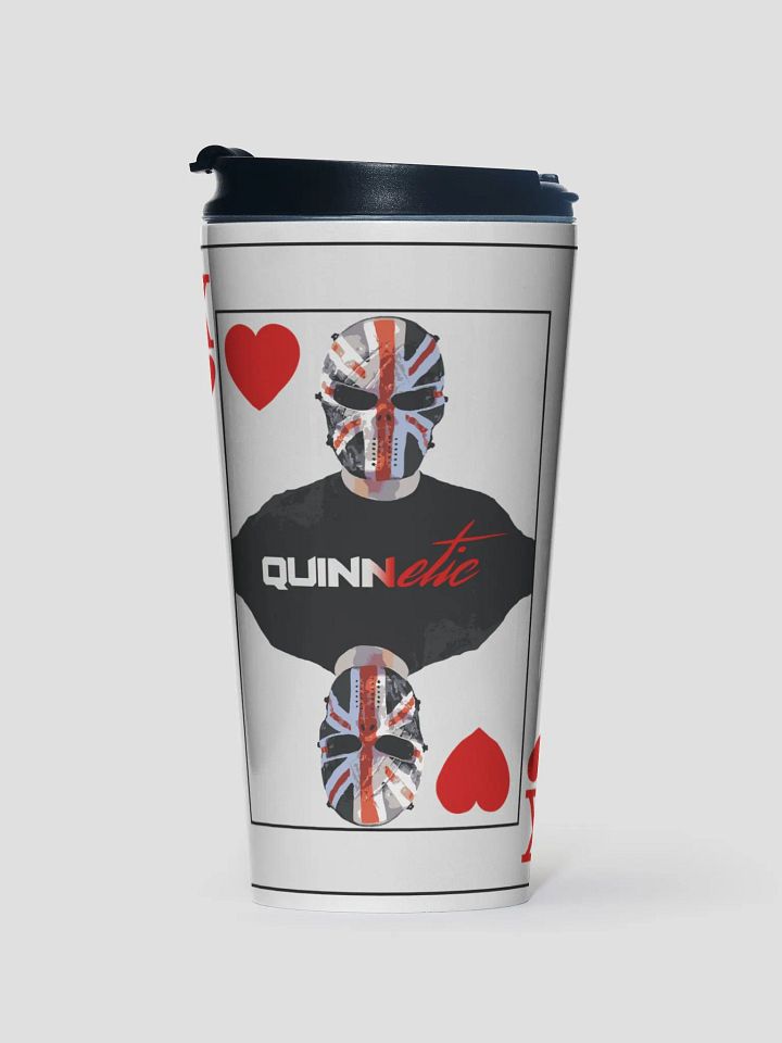 The Quinn of Hearts Stainless Steel Travel Mug product image (1)