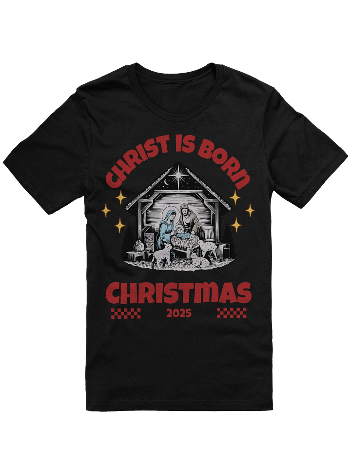 Christ is Born Nativity Scene T-Shirt product image (1)