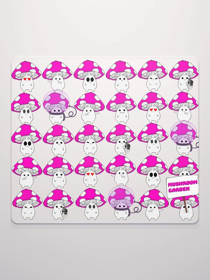 Mushroom Garden Mouse Pad product image (2)