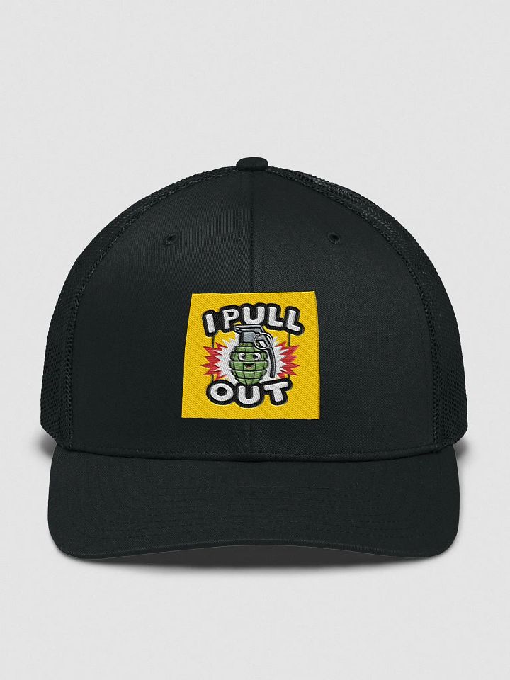 "I Pull Out" Trucker Hat product image (2)