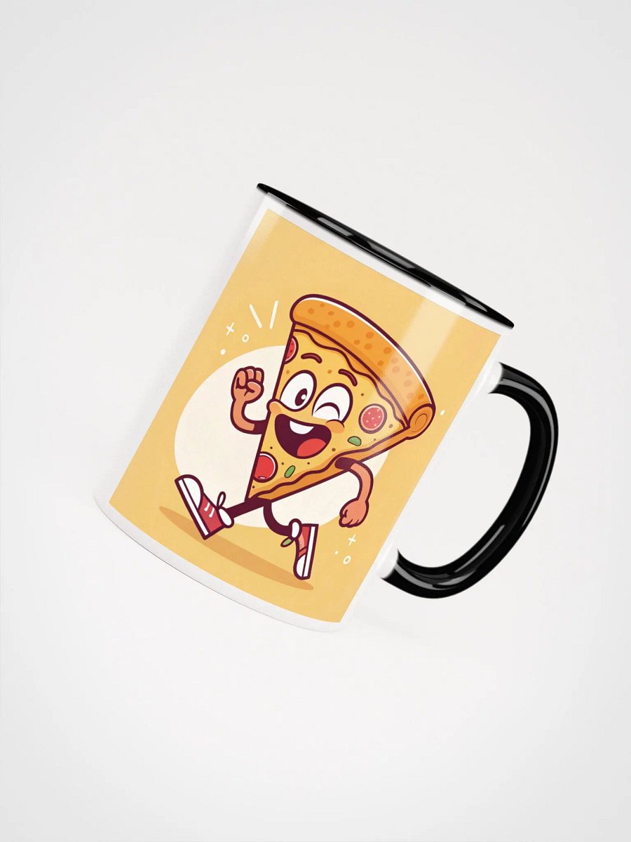 Energetic Pizza Slice Ceramic Mug product image (26)