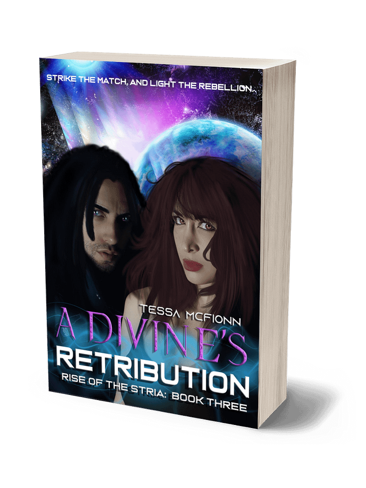 A Divine's Retribution: The Rise of the Stria Book Three - Signed Paperback product image (1)