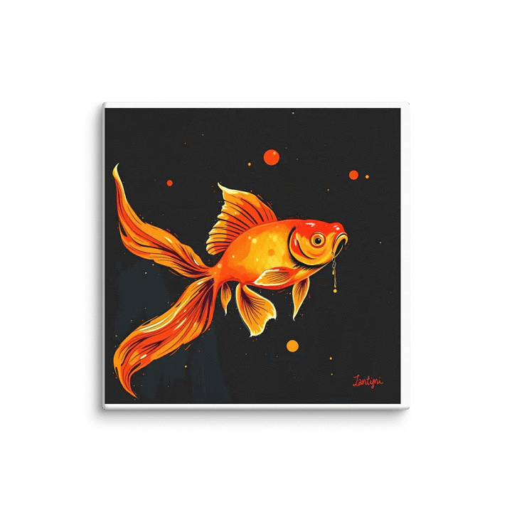 Golden Fins Canvas Art product image (4)