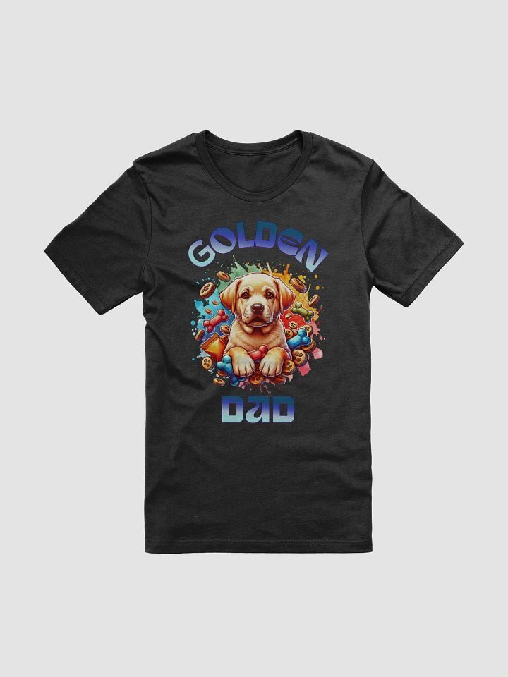 Golden Dad Puppy T-Shirt product image (2)