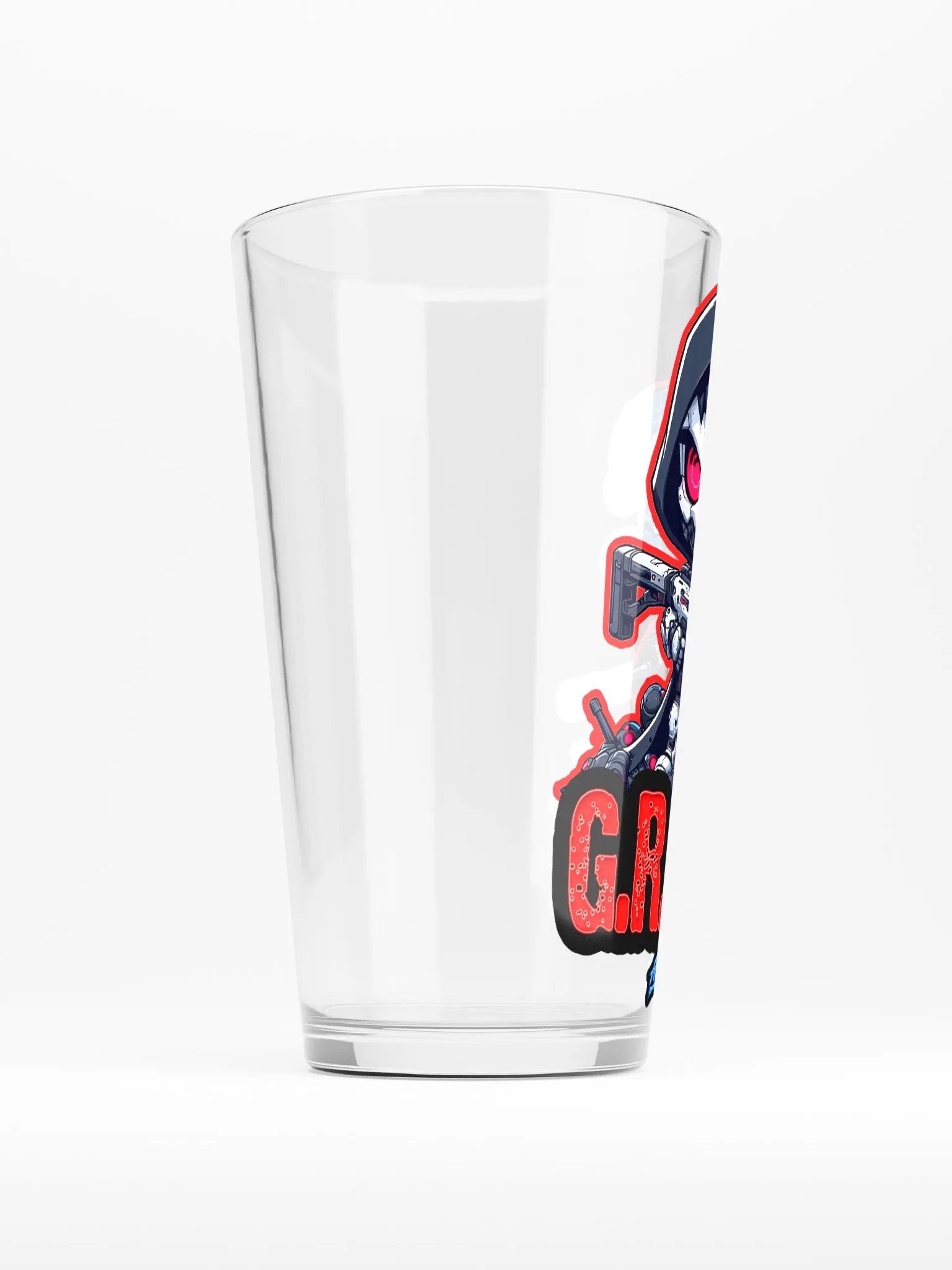 G.R.I.M.M. and Tails Shaker Pint Glass product image (2)