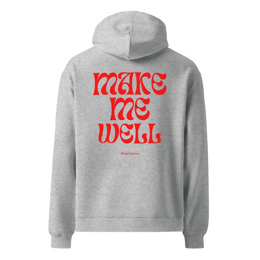 Make Me Well, Mark 5:34 Hoodie (Red) product image (6)