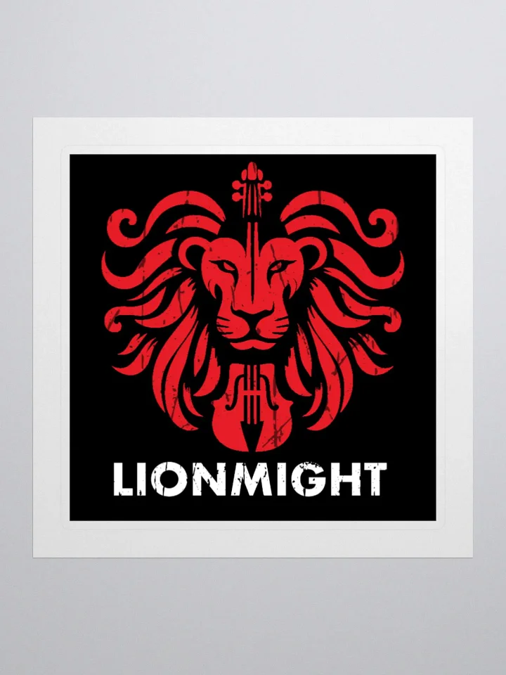Lionmight Logo Sticker product image (1)