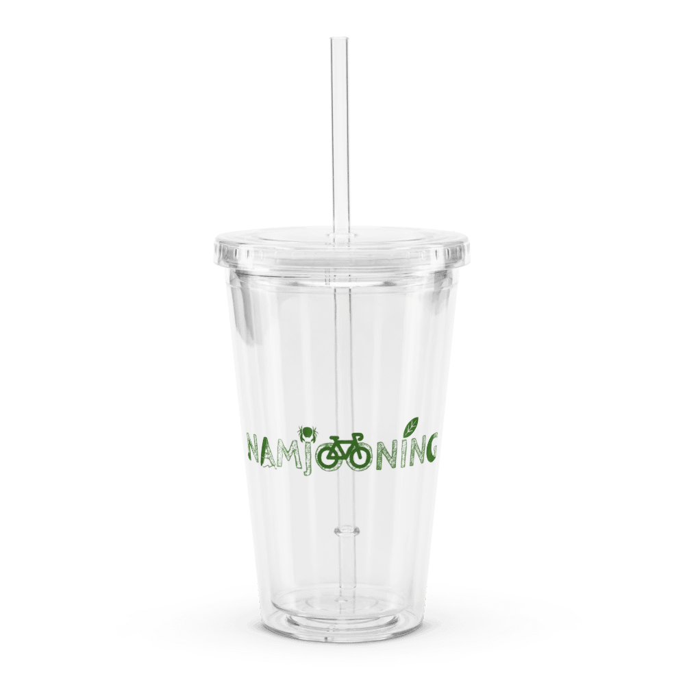 Namjooning Double Wall Clear Plastic Tumbler product image (1)