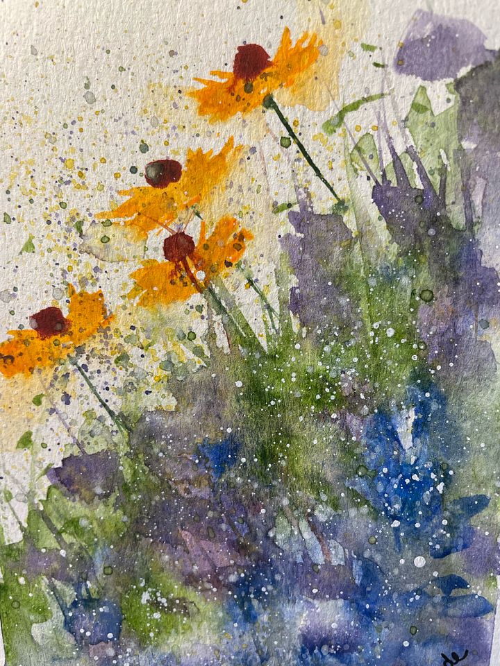 Flowers in the Meadow (Print) product image (1)