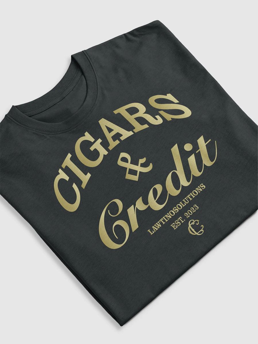 Cigar Credit Tee (Black) product image (5)