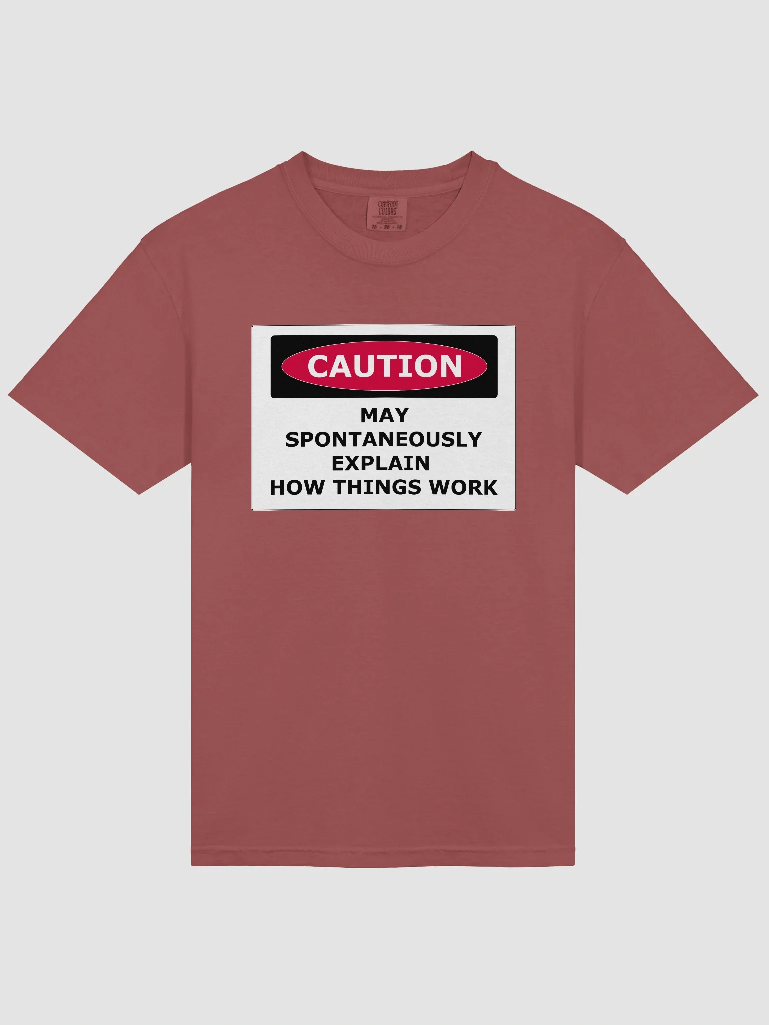 CAUTION spontaneous T-shirt product image (13)