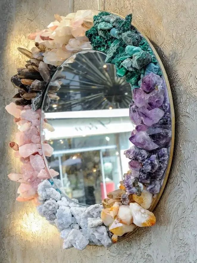 30" Handmade Wall Hanging Mirrors Enhance Your Walls Decorative Rooms Interiors product image (3)