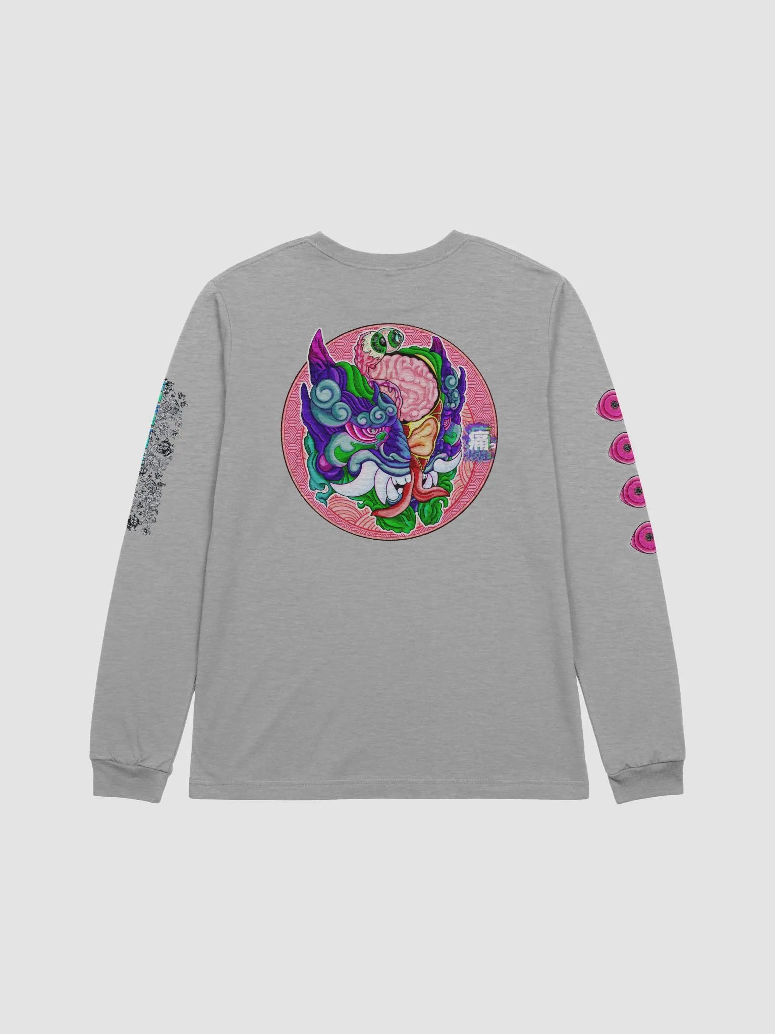 Yokai Migraine: Bella+Canvas Supersoft Long Sleeve T-Shirt product image (2)