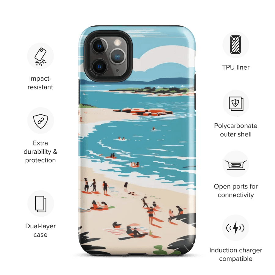 'Beach Life Paradise' iPhone® Tough Case product image (3)
