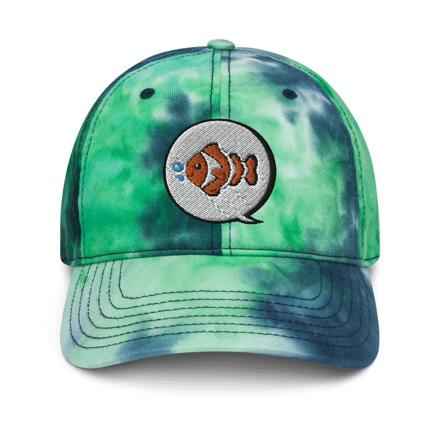 Clownfish TV Embroidered Tie-Dye Hat product image (1)