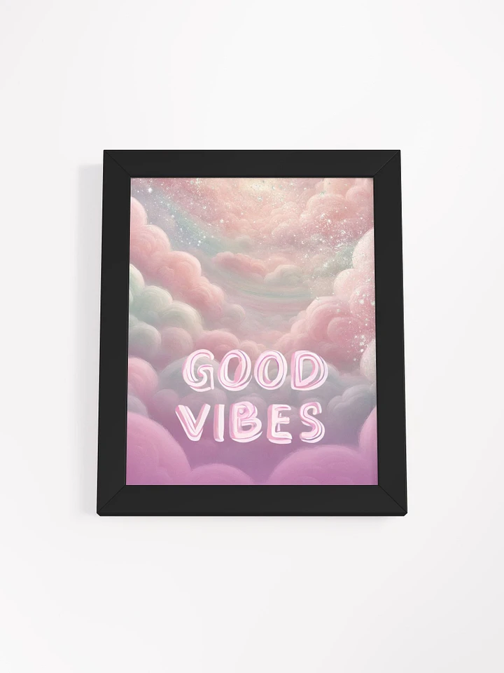 Good Vibes Framed Print product image (1)