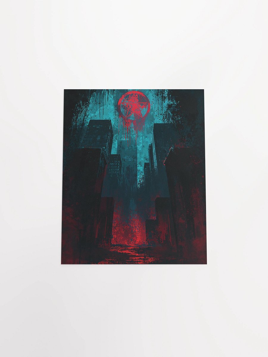 The Crimson Sigil Matte Poster product image (27)