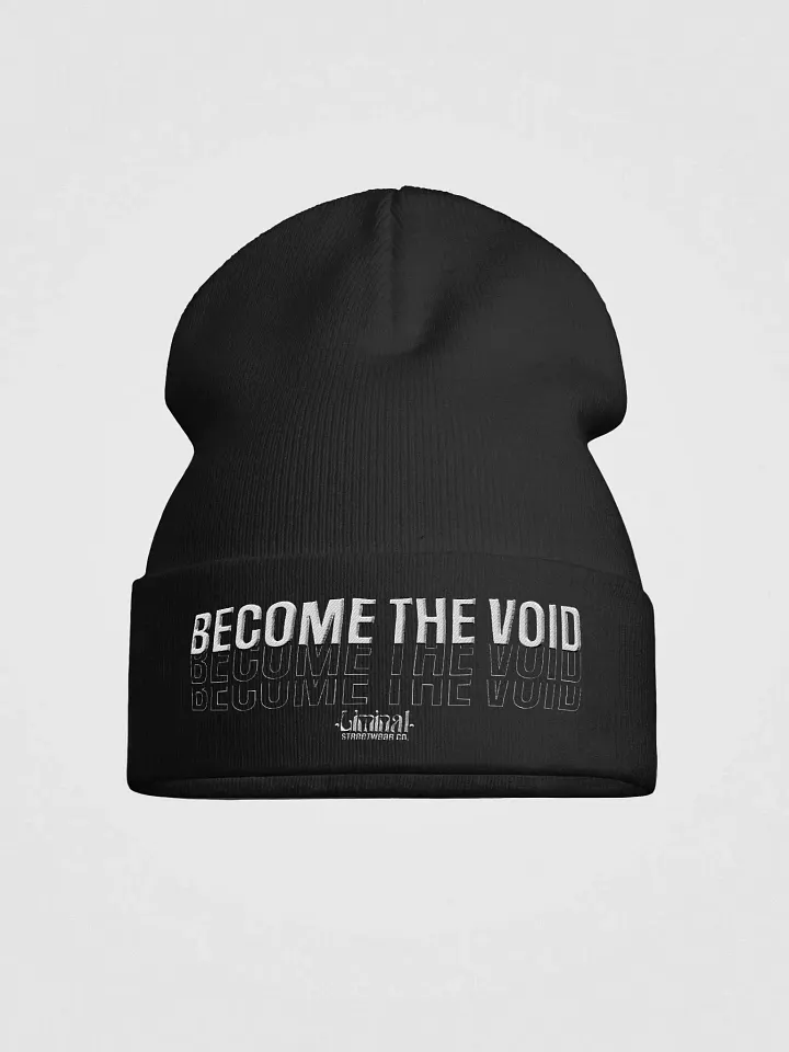 Become the Void Knit Beanie product image (1)