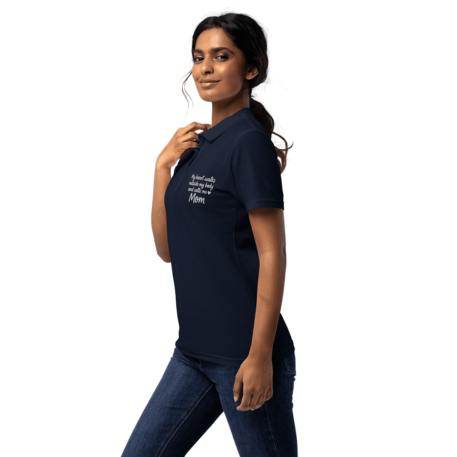Mom's Heart Melts Polo Shirt product image (5)