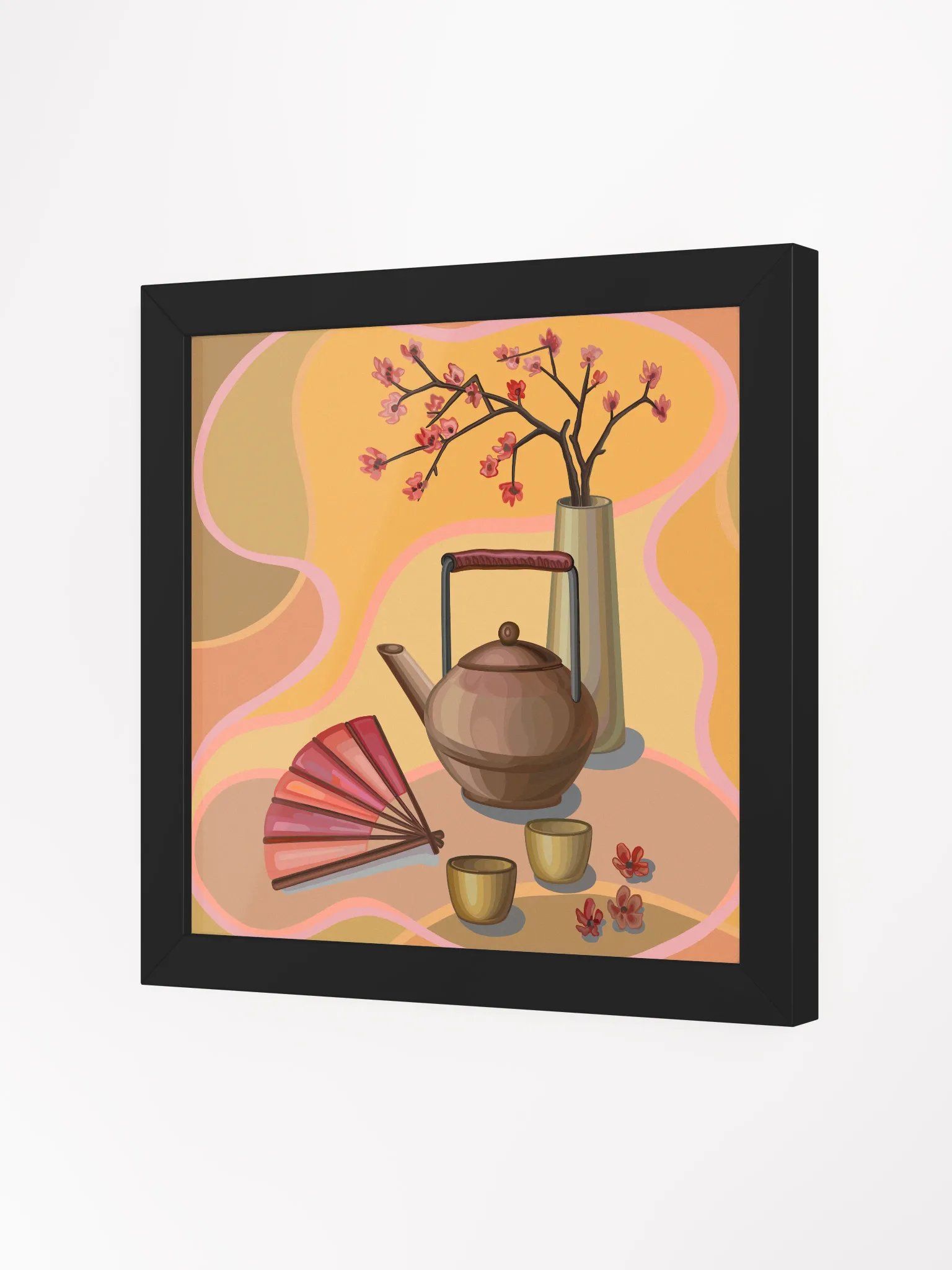 Serenity Blossom Tea Time Poster - Coffee Shop No. 10 product image (16)