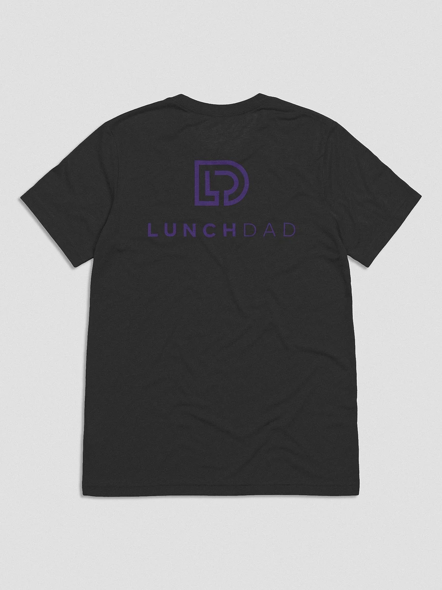 LunchDad Variant Tee (Purple Logo) product image (5)