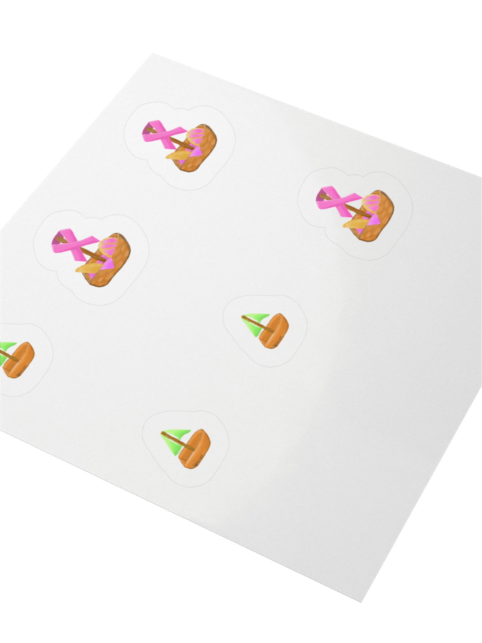 Sailboat Serenity Kiss Cut Stickers product image (9)