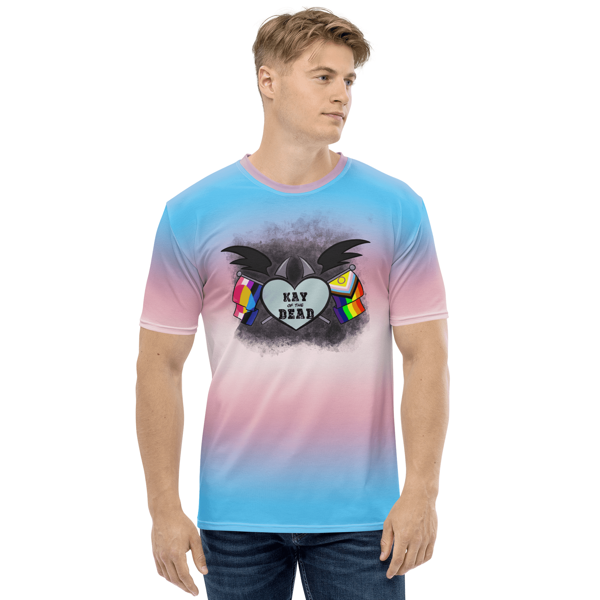 Kay_of_the_Dead Pride Logo Transgender Pride Tee product image (1)